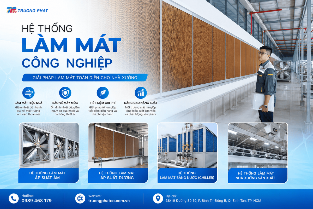 Hệ thống làm mát công nghiệp