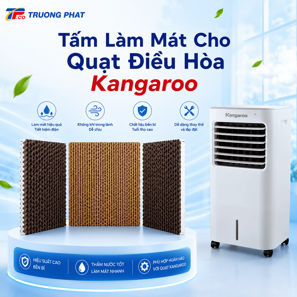 Tấm Làm Mát Cho Quạt Điều Hòa Kangaroo
