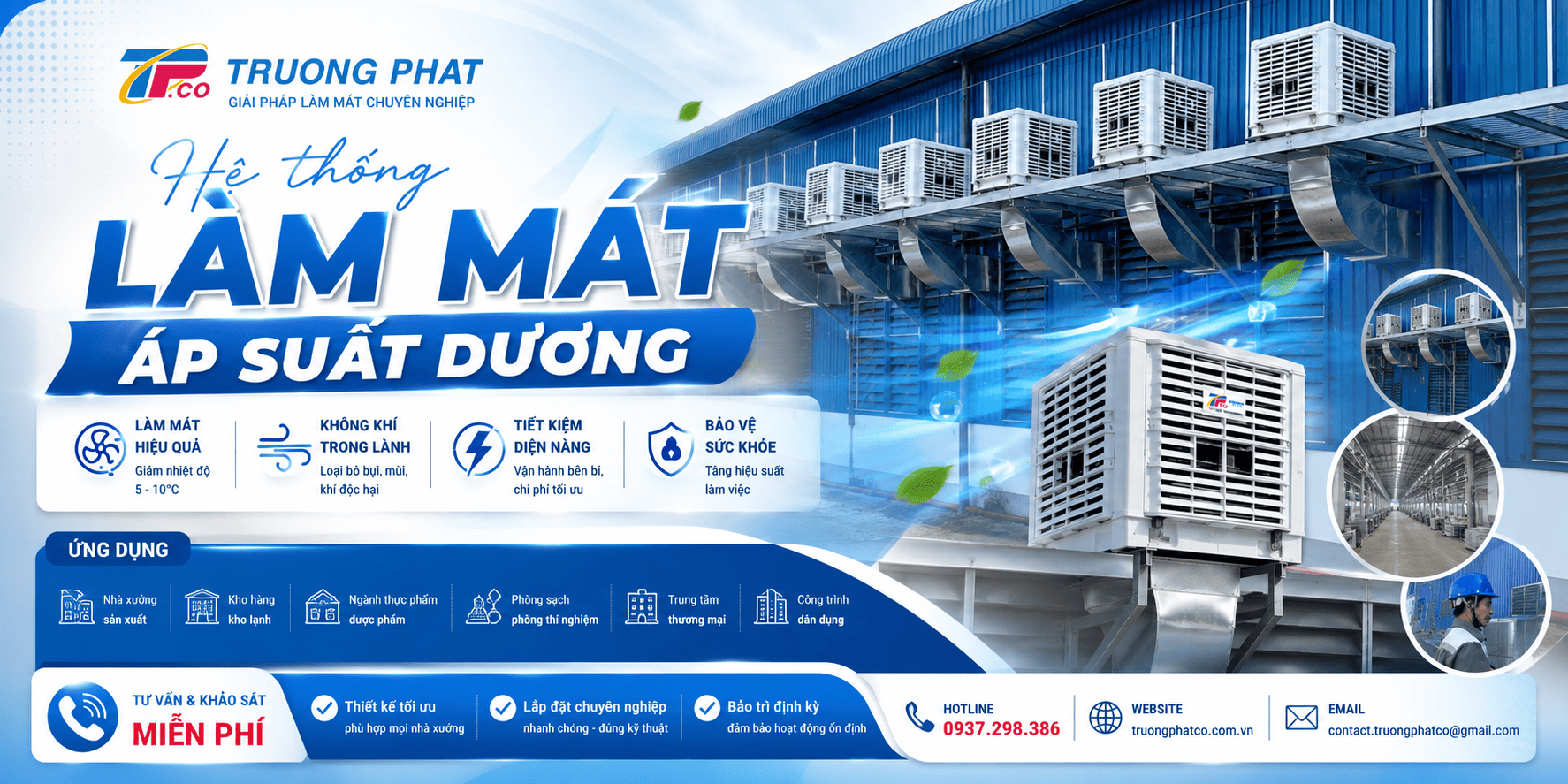 Hệ Thống Làm Mát Áp Suất Dương Là Gì?