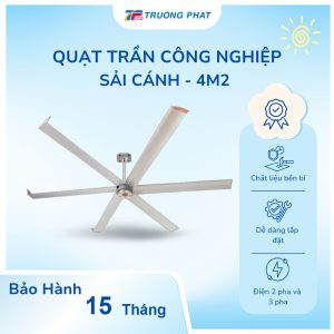 Quạt Công Nghiệp Treo Trần 4,2m