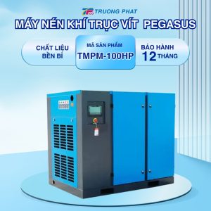 Máy Nén Khí Trục Vít Pegasus TMPM - 100HP (75Kw)