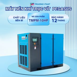 Máy Nén Khí Trục Vít Pegasus TMPM - 10HP (7,5Kw)