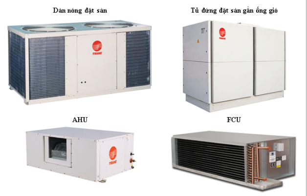 Các thiết bị phụ trợ trong hệ thống Chiller: AHU, FCU...