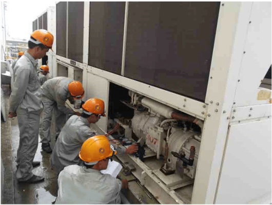 Bảo trì định kỳ và checklist kiểm tra hệ thống Chiller