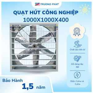 Quạt Hút Công Nghiệp 1000x1000x400