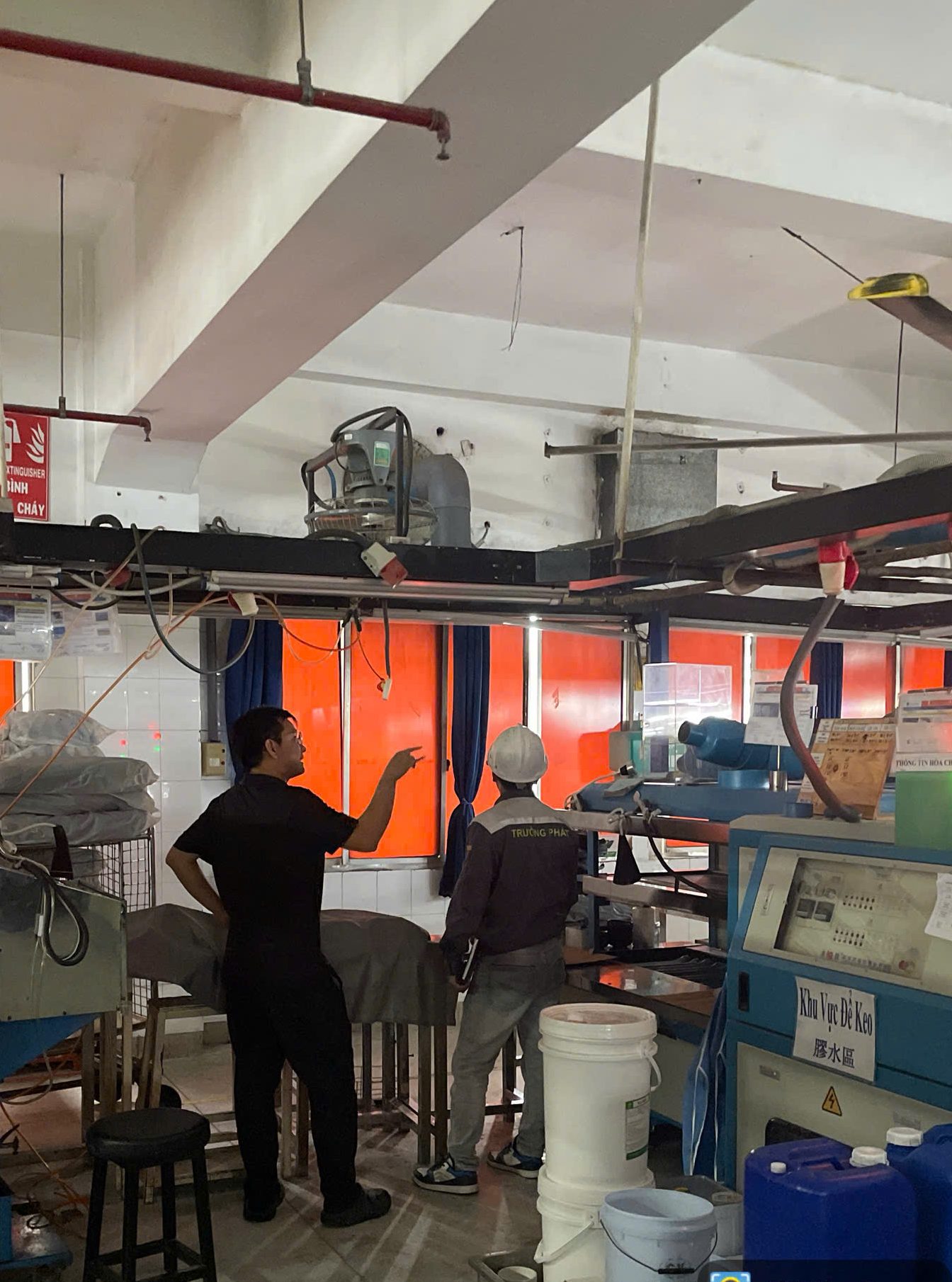 Khảo sát tận nơi để lắp đặt quạt hút công nghiệp