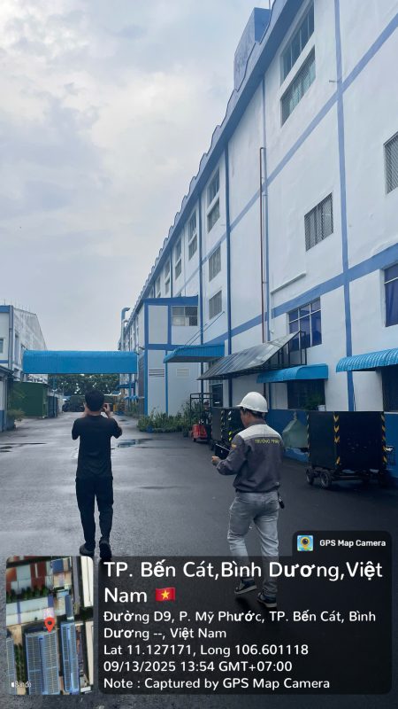 Khảo sát nhà xưởng để đề xuất phương án làm mát tốt nhất cho khách hàng