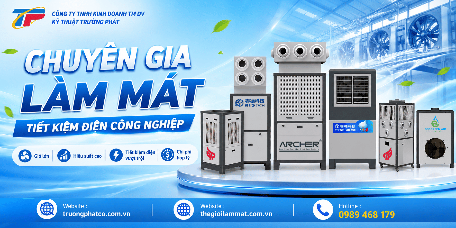 Chuyên gia làm mát tiết kiệm điện