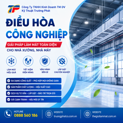 Điều Hòa Công Nghiệp Nhà Xưởng