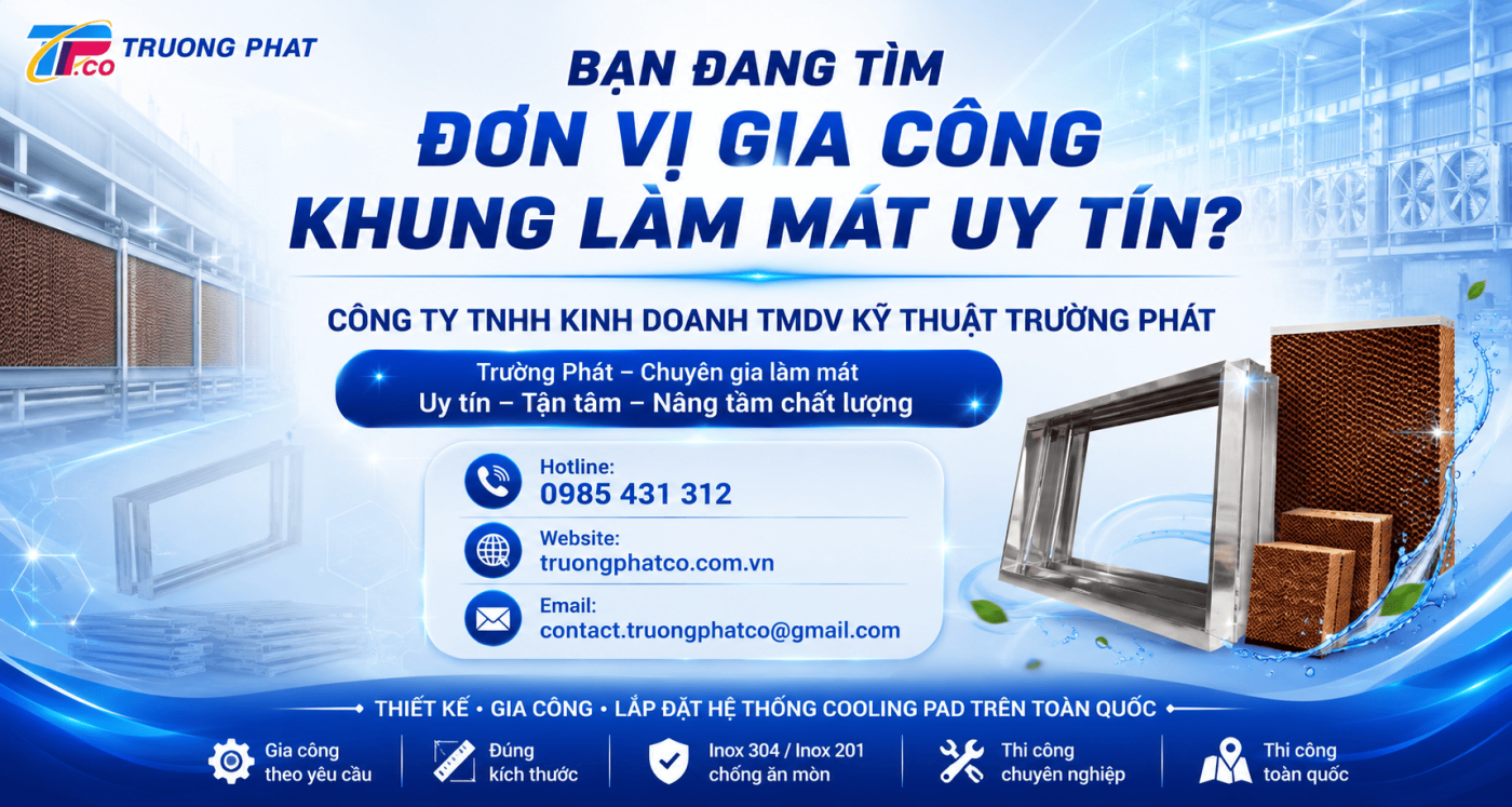 Bạn Đang Tìm Đơn Vị Gia Công Khung Làm Mát Uy Tín