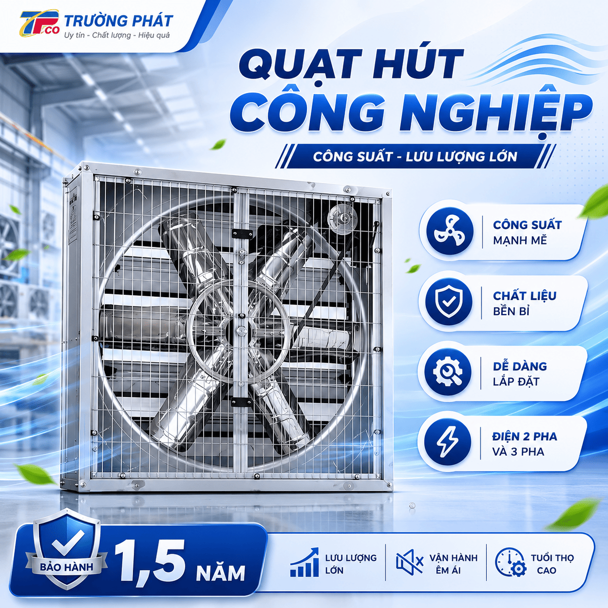 Danh Mục Quạt Hút Công Nghiệp