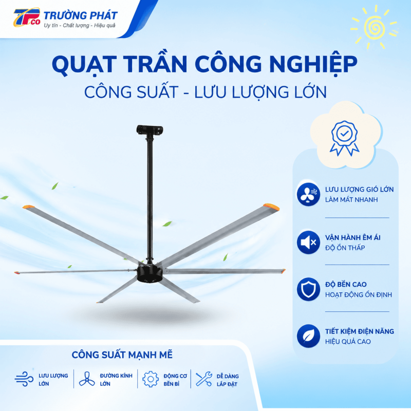 Danh Mục Quạt Trần Công Nghiệp