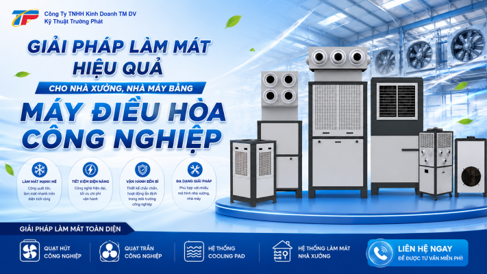 Lắp Đặt Điều Hòa Công Nghiệp Giải Pháp Làm Mát Hiệu Quả Cho Nhà Xưởng