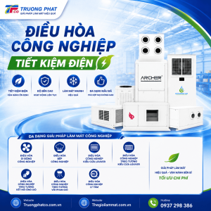 Sản Phẩm Điều Hòa Công Nghiệp Tiết Kiệm Điện