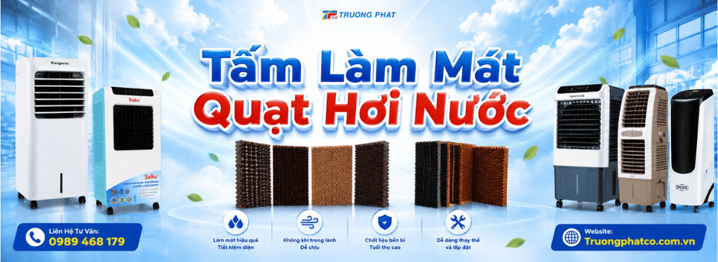 Tấm Làm Mát Quạt Hơi Nước