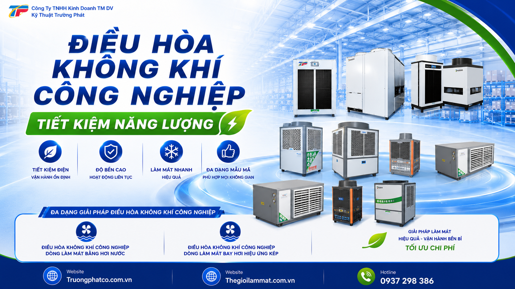 Banner Điều Hòa Không Khí Công Nghiệp