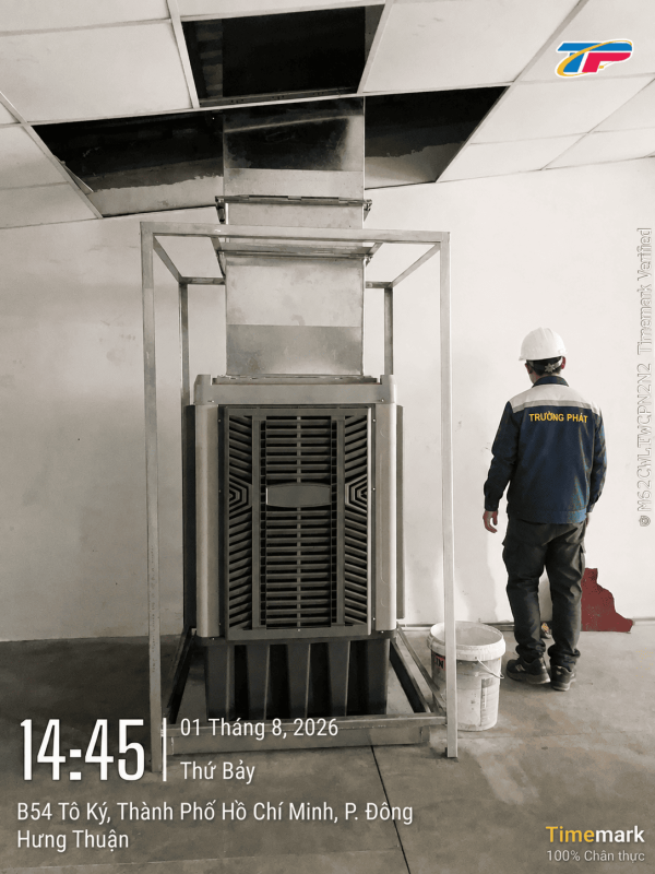 Trường phát lắp đặt điều hòa công nghiệp