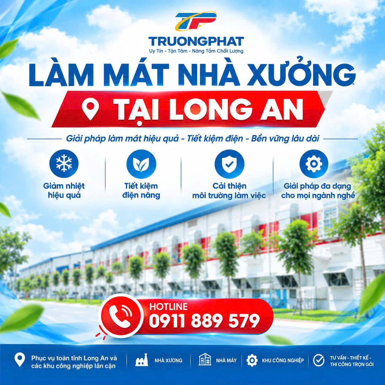 Làm Mát Nhà Xưởng Long An Làm Mát Nhà Xưởng Long An
