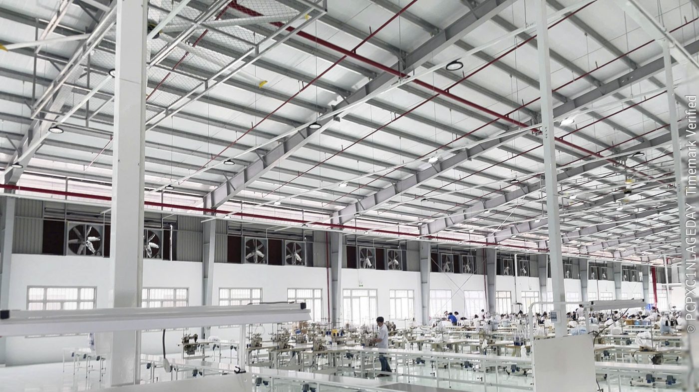 Thi công làm mát nhà xưởng KCN Việt Hương