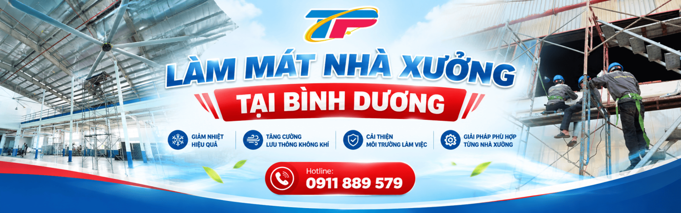 Làm Mát Nhà Xưởng Bình Dương Đang Trở Thành Nhu Cầu Được Nhiều Doanh Nghiệp Quan Tâm